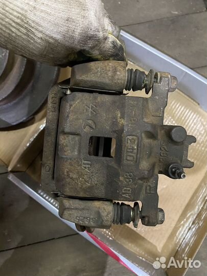 Задние вентилируемые тормоза forester sf sti 2m