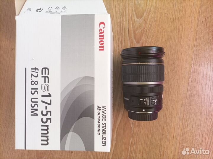 Объектив Canon EF-S 17-55mm F/2.8 IS USM