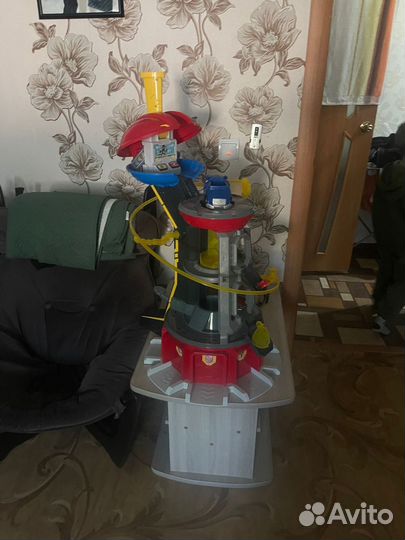 Щенячий патруль база с машиной