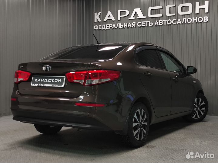 Kia Rio 1.6 AT, 2015, 120 659 км