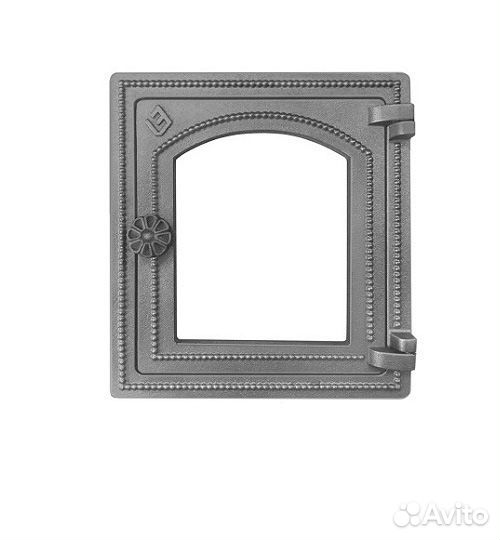 Дверка везувий печная дт-4Стекло 320*290