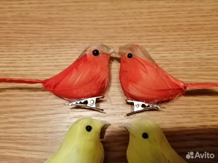 Декоративные птички