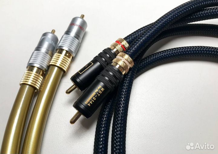 Межблочный кабель RCA-RCA (0,75м)