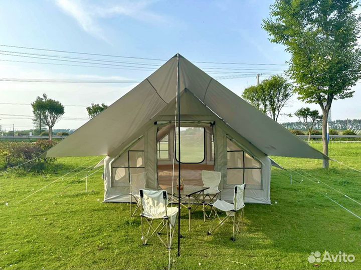 Надувной дом 8-10 местный с тентом от MirCamping