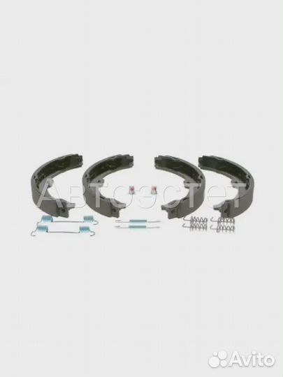 Тормозные колодки барабанные задний мост 0 986 487 725