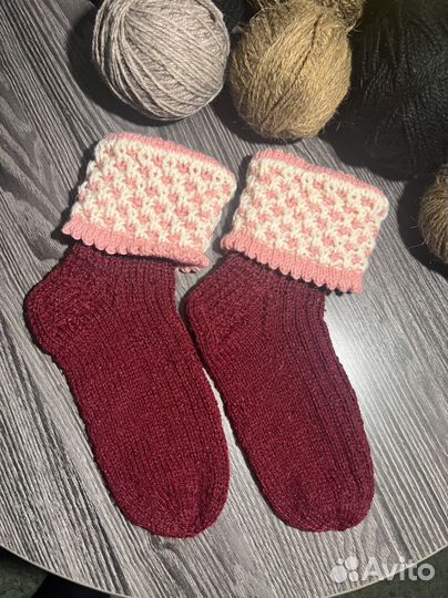 Шерстяные носки