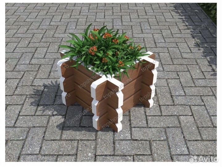 Вазон напольный