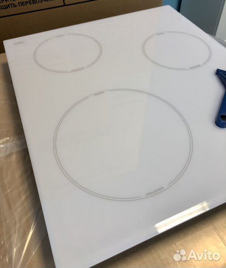 Индукционная панель 45см белая
