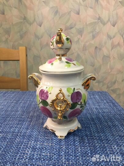 Фарфоровый самовар СССР