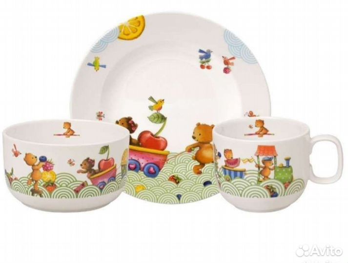 Набор детской посуды Villeroy & Boch новый