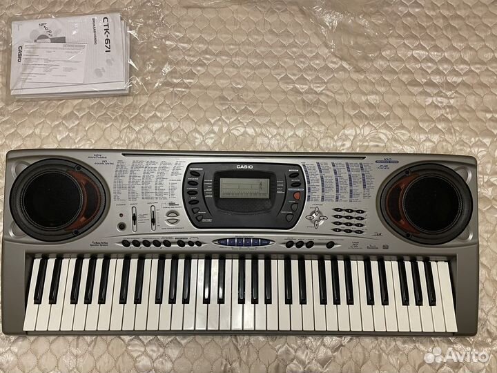 Синтезатор casio CTK 671
