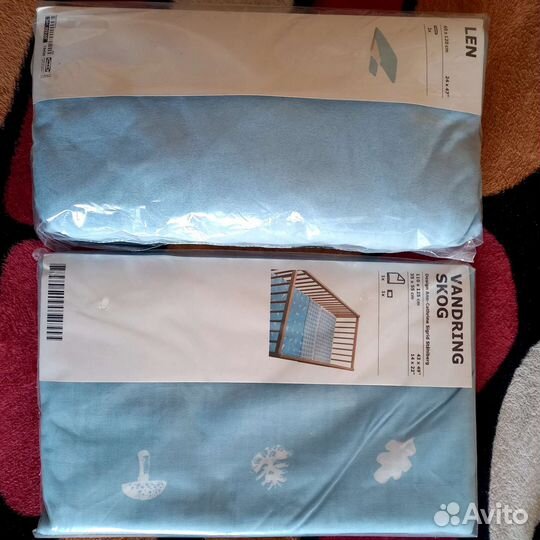 Детское постельное белье в детскую кроватку новое