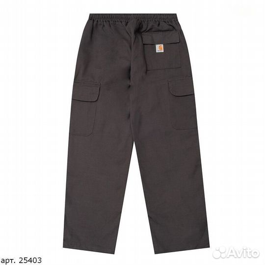 Штаны Carhartt WIP2 tupe Серые