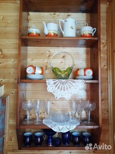 Посуда фарфоровая, хрусталь СССР