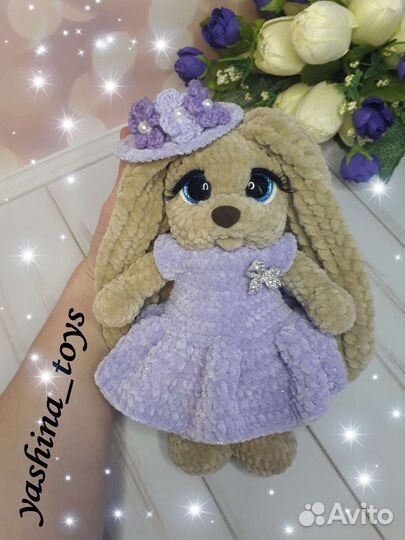 Плюшевая зайка