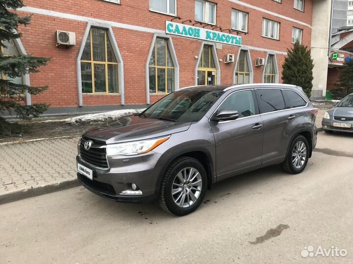 Toyota Highlander 3.5 AT, 2014, 97 500 км