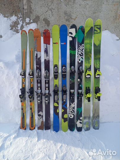 Горные лыжи твин тип 163 171
