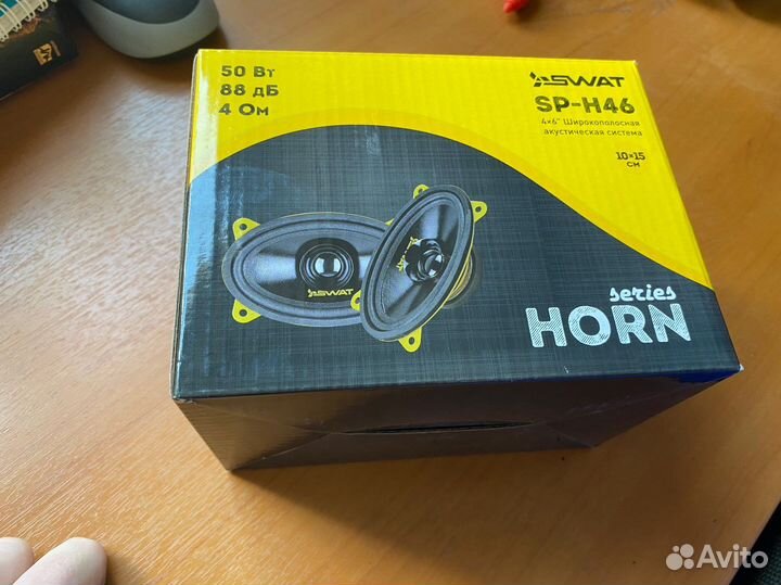 Динамики 10х15 см swat sp-h46