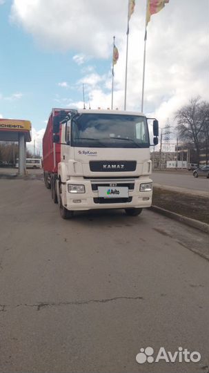 КамАЗ 65206-032-68(Т5) с полуприцепом, 2022