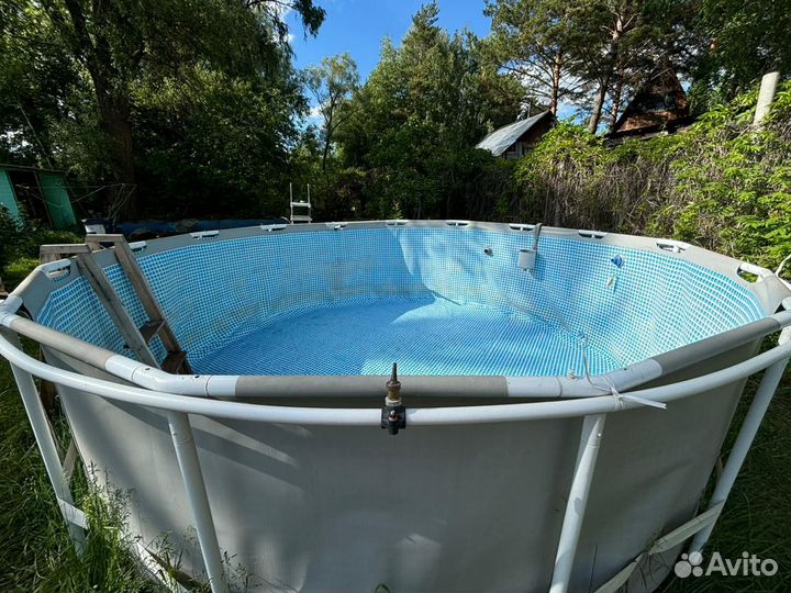Каркасный бассейн бу