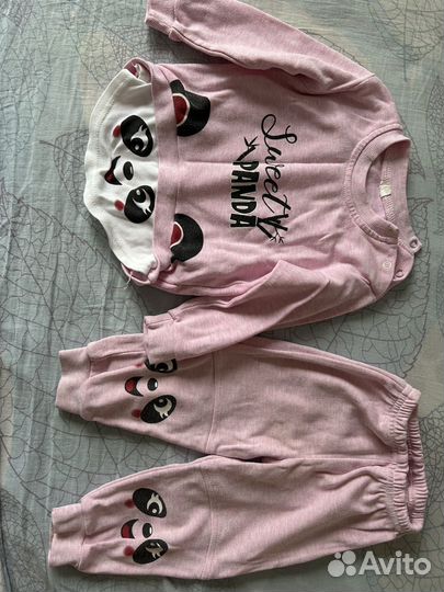 Вещи пакетом на девочку 86-92