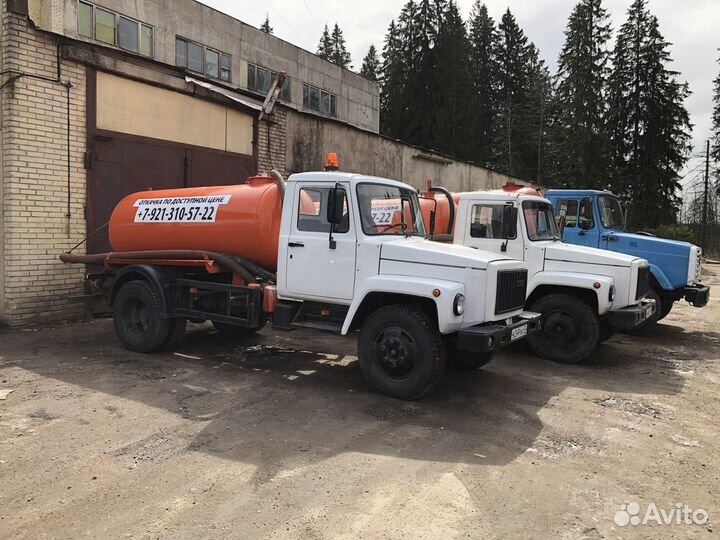 Услуги ассенизатора в Гатчинском районе