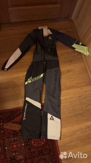 Горнолыжный детский спусковик,комбинезон,стартовик