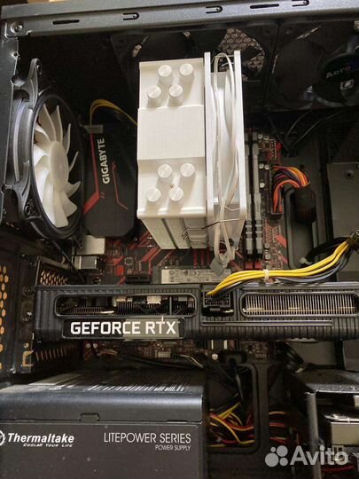 Игровой пк razen 7 2700, rtx 3060 12gb