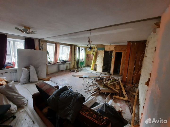 Демонтаж квартир.подготовка под ремонт