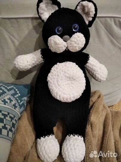 Кот Бегемот. Плюшевый. Ручная работа