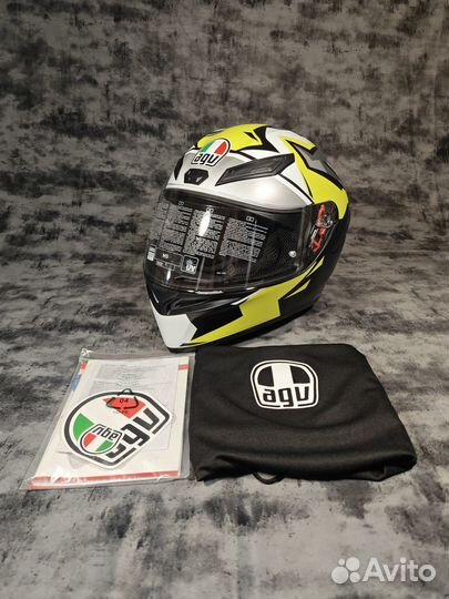 Шлем AGV K1 Replica MIR 2018. Размер S, XL