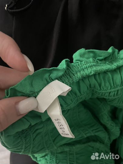 Яркое платье hm