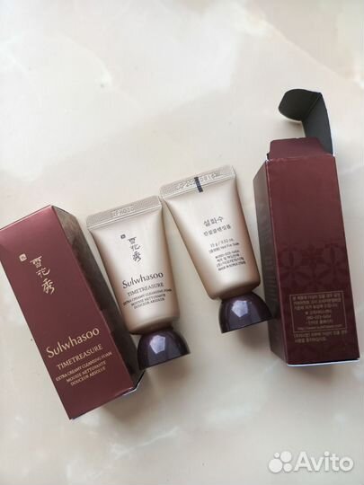 Sulwhasoo Timetreasure Extra Creamy Cleansing пенк