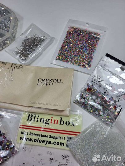 Набор страз для дизайна ногтей