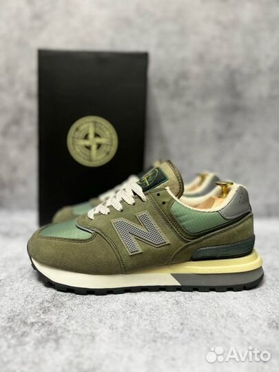 Кроссовки New Balance 574 Stone Island (41-45)