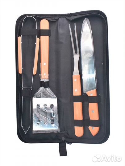 Набор для шашлыка 4 предмета