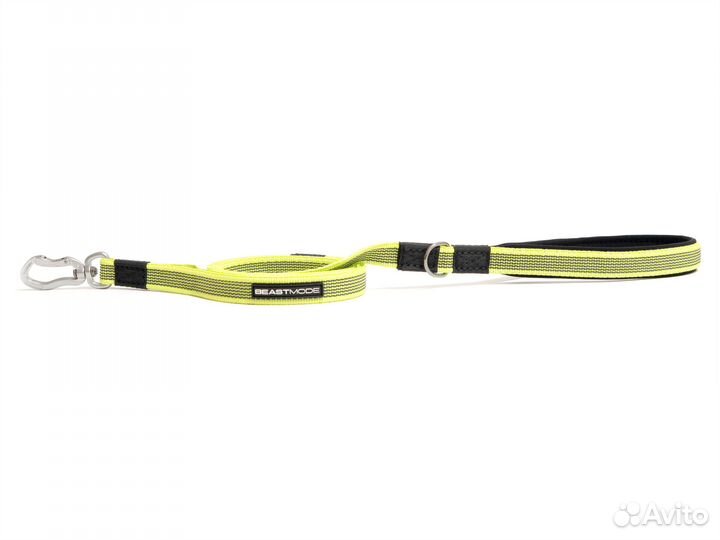 Прорезиненный поводок для средних и крупных собак