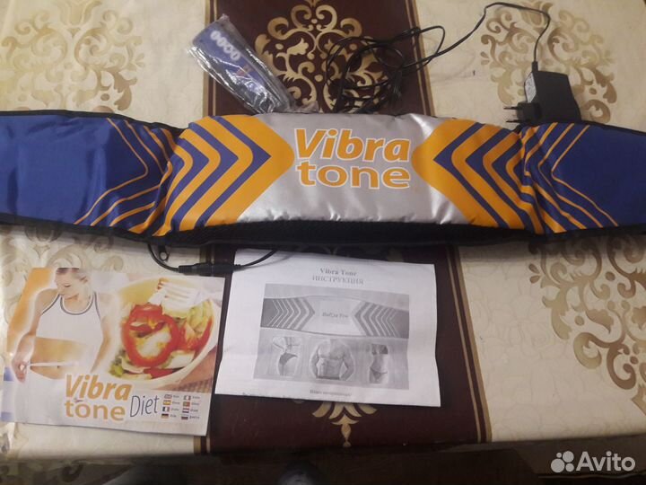Вибро массажный пояс для похудения Vibra Tone