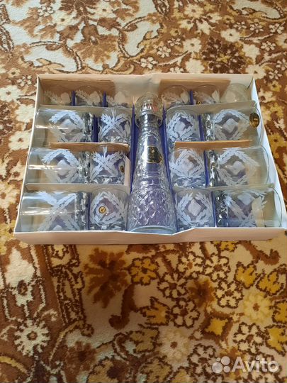 Подарочный набор хрусталь 19 пред, кухонный набор