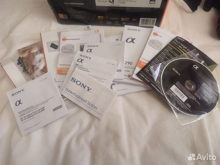 Фотоаппаpат Sony а290