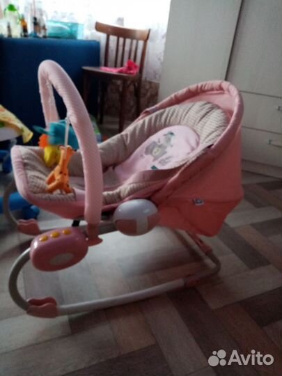 Детские качели шезлонг