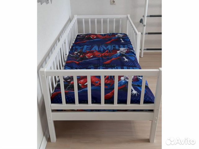Детская кроватка 160-80 - без матраса. Из Березы