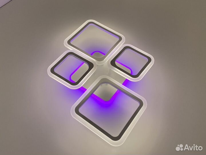 Люстра светодиодная на 12кв\м