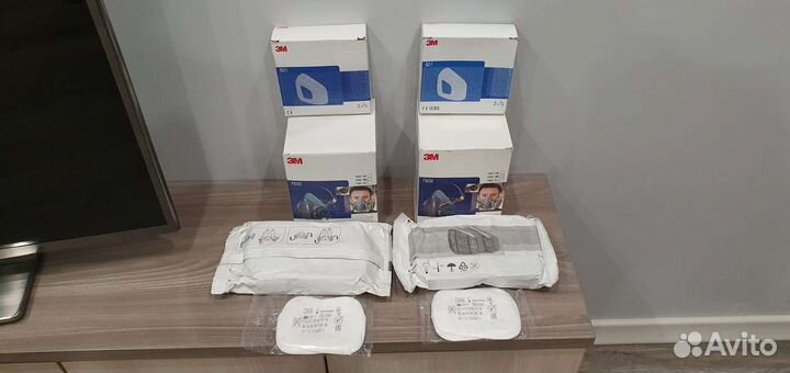 Полумаска 3м 7502