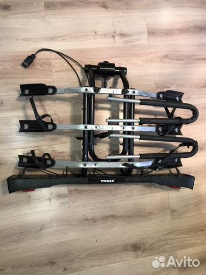 Велокрепление на фаркоп для 3-х велосипедов