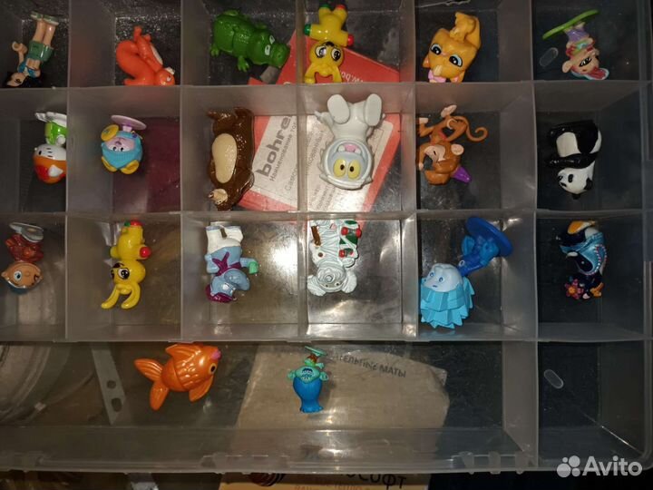 Игрушки из киндера 90х