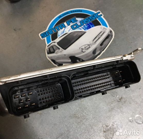 Блок управления Двс эбу 38100-27240 Santa fe 1