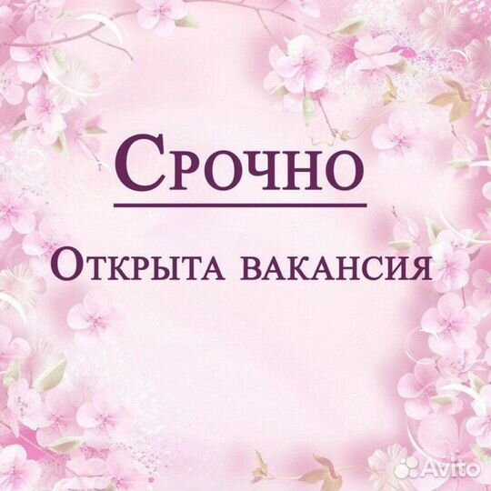 Продавец-кассир в торговую сеть (без опыта)