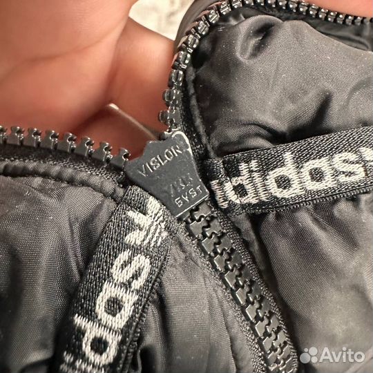 Женская зимняя куртка Adidas, пуховик Адидас, ориг