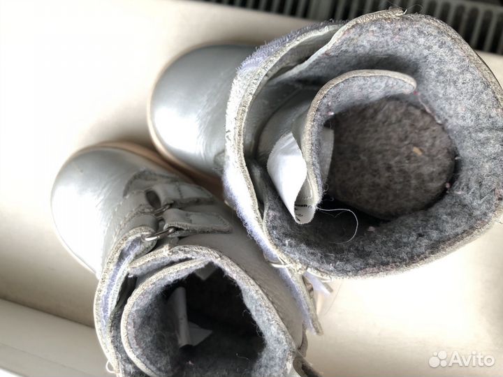 Ботинки демисезонные для девочки 20-21 размер